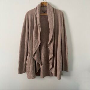 Barefoot Dreams Tan Cardigan